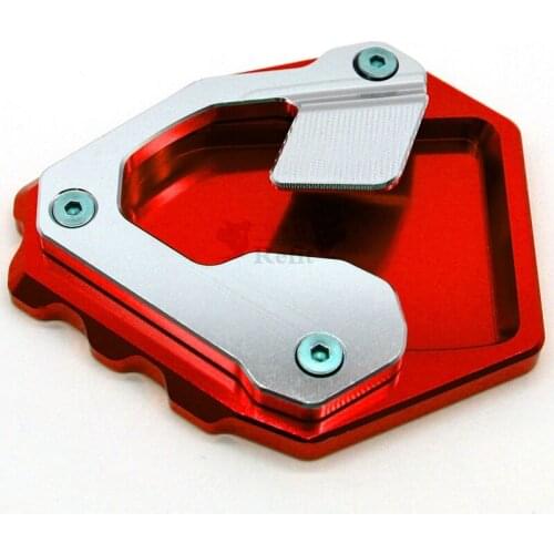 CNC Billet Aluminum Kickstand Foot Plate Side Stand Extension Pad Enlarge Extension For Honda CRF1000L 2016-2019 CRF 1000L