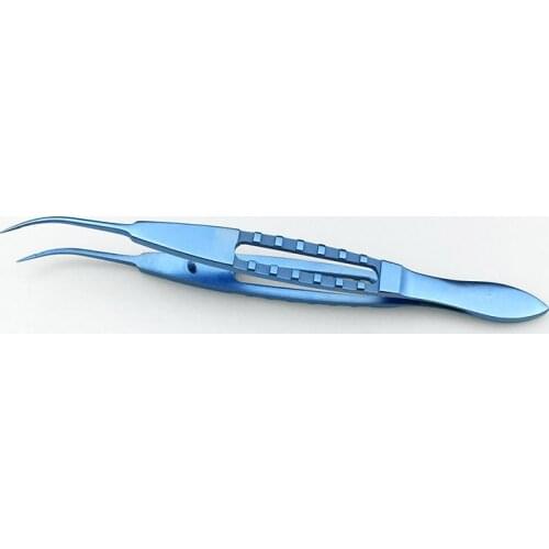 Autoclavable Ophthalmic Tweezer with Platform Forceps Ophthalmic Eye Instrument