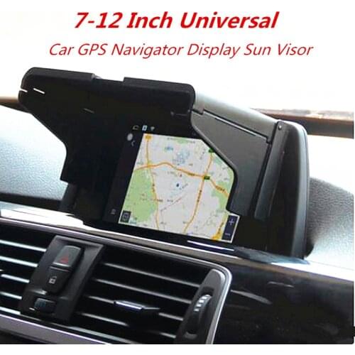 7-12 inch Car GPS Navigator Sun Visor Sunshade Screen Hood Visor Display Universal Type Light Barrier
