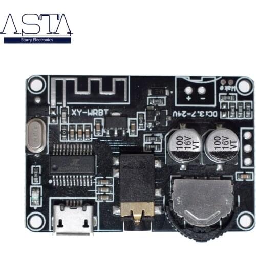 Bluetooth Audio Receiver board Bluetooth 5.0 mp3 lossless decoder board DC3.7V-24V Wireless Stereo Music Module XY-WRBT