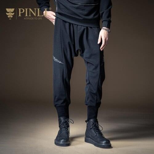 Free shipping New fashion male summer mens 2020 autumn black Jacquard casual pants trousers B203517328