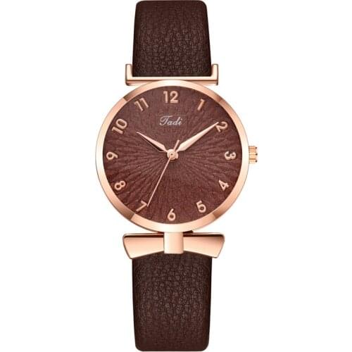 Fashion Luxury Watches for women Stylish Leather Belt Band Ladies Watch Dress Wristwatch Reloj Mujer Zegarek Damski montre femme