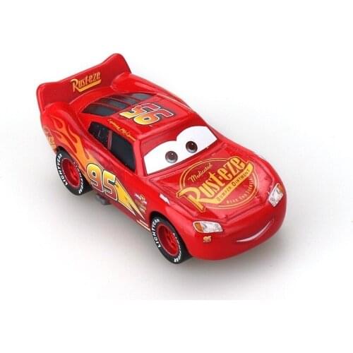 Disney Pixar Cars 2 Lightning Mater Mcqueen Diecast Metal Alloy Mode Red Car Birthday Gift Educational Toys For Children Boys