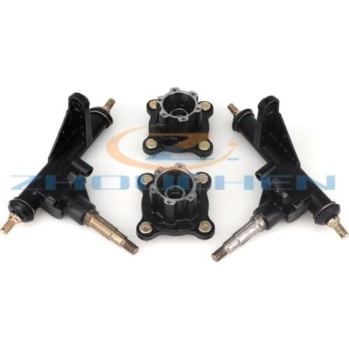For kandi 150cc 200cc 250CC kart off-road vehicle kart bicycle 240 mm steering knuckle pillar spindle with wheel hub parts