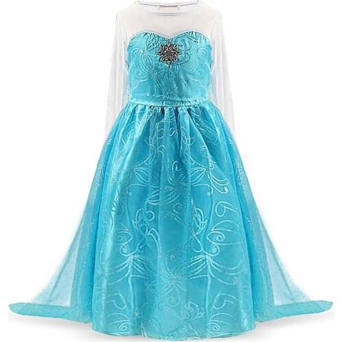Fancy Halloween Carnival Cosplay Costumes Girls Dresses For Kids Party Dress Girls Childrens Role-play Proncess Dresses