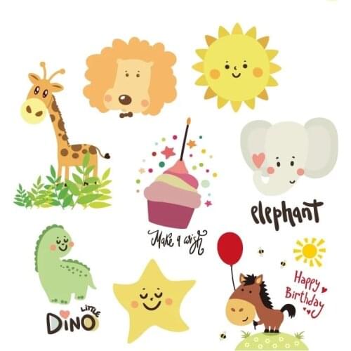 Cute cat parent-child clothes iron on patches for clothing heat transfers transfert thermocollants t-shirt for DIY parches