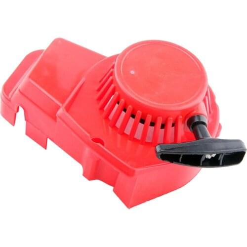 Portable Recoil Pull Start Starter For 47cc 49cc ATV 2-stroke Scooters Red
