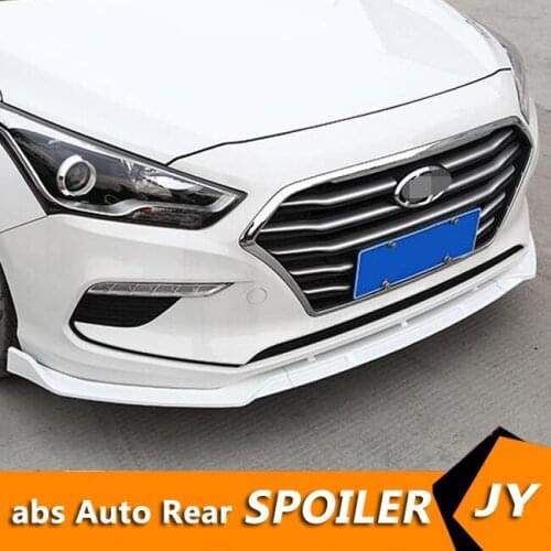 For Hyundai Elantra Body kit spoiler 2016-2018 For Elantra BL ABS Rear lip rear spoiler front Bumper Diffuser Bumpers Protector