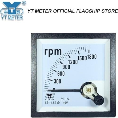 YT72 DC rpm 10V
