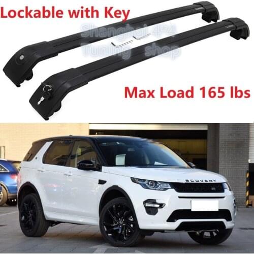 Good Quality for Land Rover Discovery sport 2015 2016 2017 2018 2019 2020 baggage luggage roof rail carrier roof rack cross bar