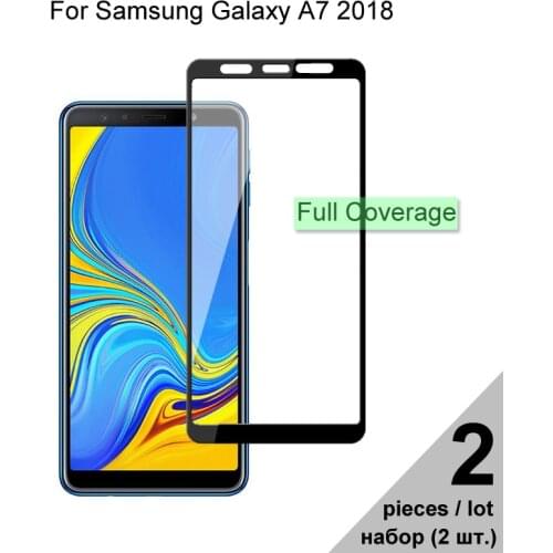 Protective Glass For Samsung Galaxy A7 2018 Full Coverage Tempered Glass For Samsung Galaxy A7 2018 A750