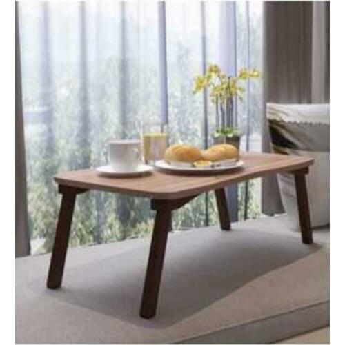 Laptop Coffee Table Working Breakfast Table Walnut