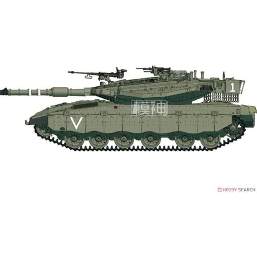 1:72 Israeli " Merkava" 3d Main Battle Tank Military Assembly Model Chariot