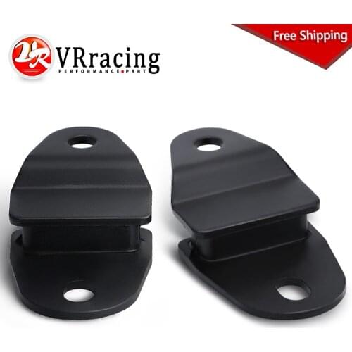 1 Pair Steel Exhaust Muffler Pipe Stay Mount Hanger For 87-06 Yamaha Banshee 350 YFZ350 Heavy Duty Metal Link