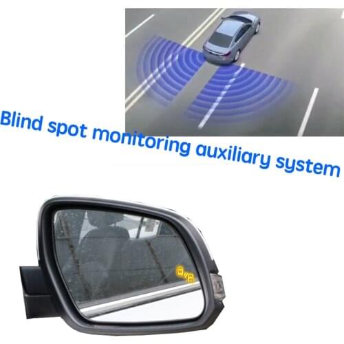 Car BSD BSM BSA Blind Area Spot Warning Drive Mirror Rear Radar Detection System For Hyundai Tucson ix35 TL 2015~2020