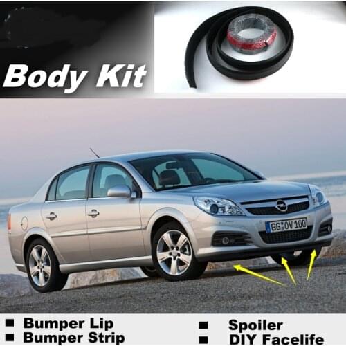 NOVOVISU Bumper Lips For Chevrolet Vectra B C 1995~2016 / Spoiler For Car Tuning / Recommend Body Kit + Strip