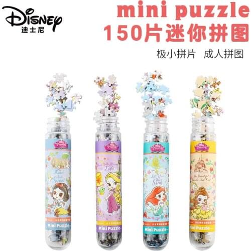 Disney Avengers 150 piece test tube puzzle mini piece Game Toys for Children Adults Learning Education Brain Teaser Jigsaw