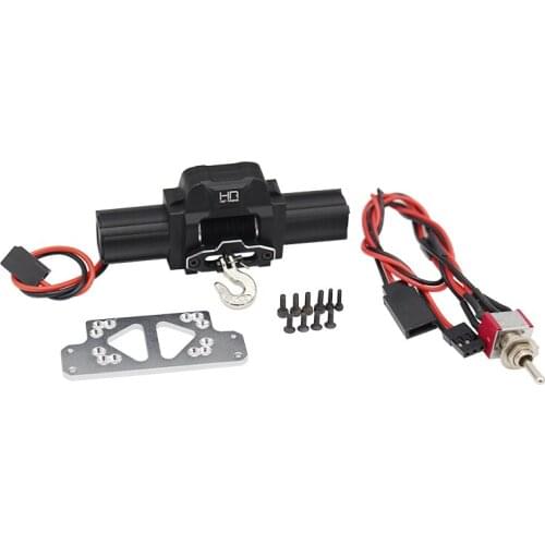 Hot Racing High simulation Dual Motor Power Winch for 1/10 RC climbing car