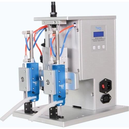 Plastic Needle Nailing Machine Double Needle Towel Clothing Jeans Sock Carpet Automatic Trademark Tag Paper Card Fixed Equipment