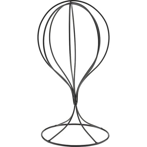 Metal Hat Storage Display Holder Hair Wigs Rack Shelf Stand Tool