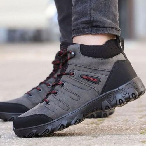 Anatomic Soled Winter Mens Shoes, Winter New Arrival Men Hiking Shoes Waterproof Climbing Trekking Outdoor Hiking Sneaker