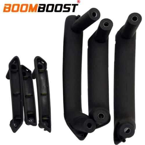 Trim Cover For VW Passat B5 1998-2005 3pcs Black Interior Door Pull Grab Handle