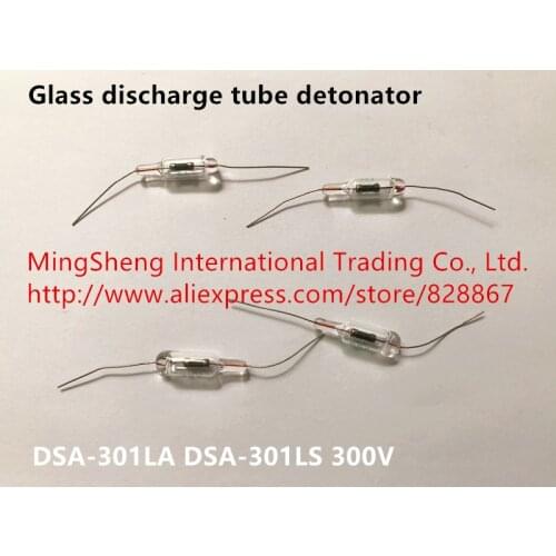 Original new 100% glass discharge tube detonator fuse DSA-301LA DSA-301LS 300V