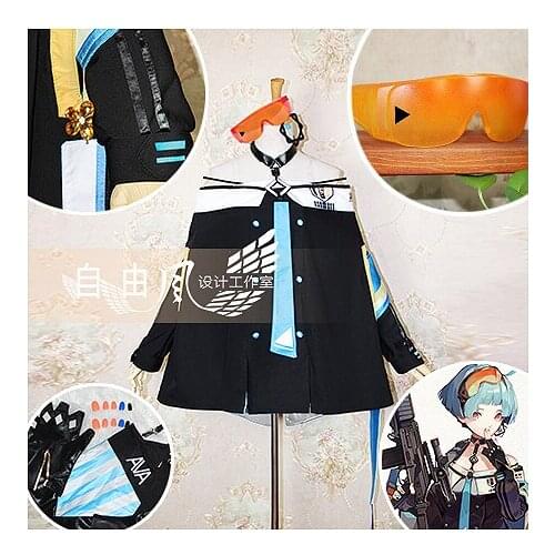 [Customized] Game Girls Frontline Zas M21 Ballte Uniform Outfit Cosplay Costume Any Size Women Halloween Free shipping 2019