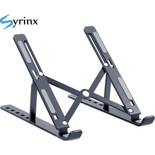 Laptop Stand Rack X Style Adjustable Foldable Aluminum Alloy Desk For 7-15 Inch Macbook Pro Air Office Desktop Notebook Holder