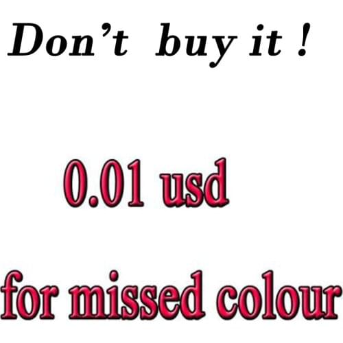 Please don't order ,0.01 usd for missed colour diamond and canvas or other！Customer dedicated drill and canvas dedicated link