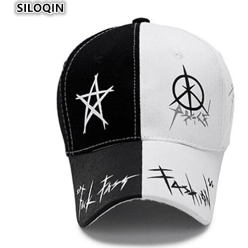 SILOQIN Adjustable Size Couple Hat Novelty Adult Mens Cotton Baseball Caps Womens Cap Summer Fashion Sports Cap Fishing Cap