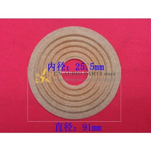 2 pieces Best Subwoofer Bass loudspeaker speaker repair spider 91mm/25.5mm/2.4mm