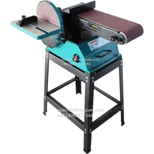 6x10 inch carpentry home multi-functional small table woodworking metal horizontal vertical belt disc sander