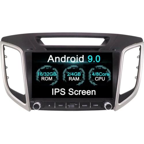 Android 9 DSP Car DVD Player GPS Navigation For HYUNDAI IX25 2014-2018 CRETA autostereo head unit multimedia radio IPS