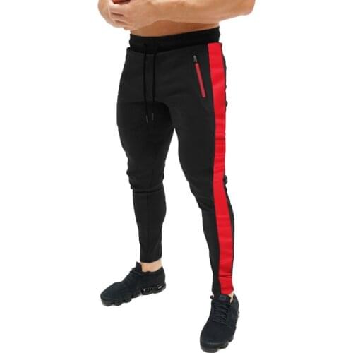 Fashion New Men Joggers Male Trousers Casual Pants Sweatpants Men Muscle Fitness Workout Hip Hop High Quality Elastic Pants