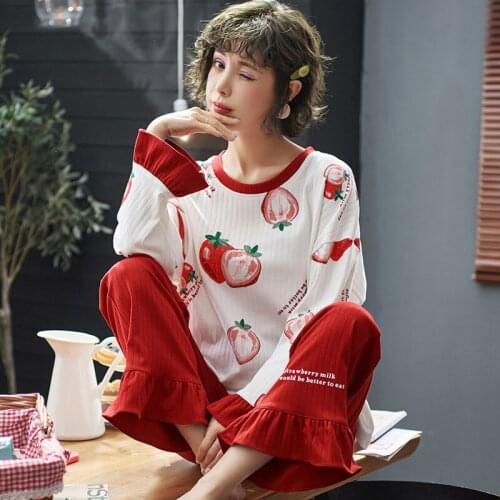 DJ ALPACAS Women's Winter Pajamas