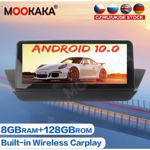 For BMW X1 E84 2009 - 2015 Android 10.0 8GB+128GB Car Radio Multimedia Player GPS Navigation Auto Stereo Head Unit Tape Recorder