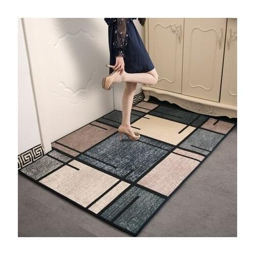 Geometry Entrance Door Carpet Living Room Floor Mats Entry Foot Bedroom Home Rug