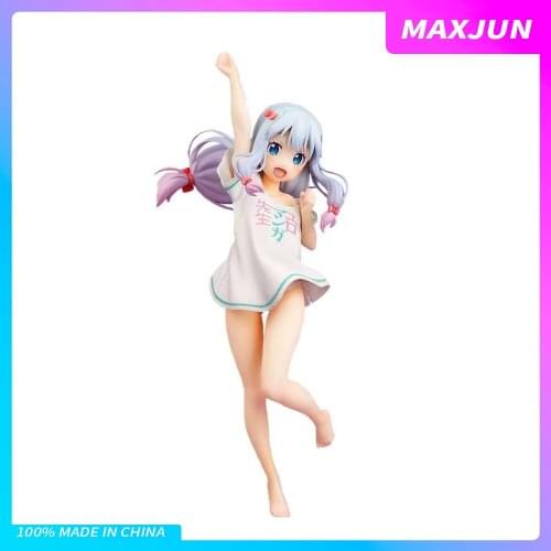MAXJUN Anime Eromanga Sense Figures sexy Izumi Sagiri pajamas 14cm PVC Model toys sexy Eromanngasennsei Action figure doll