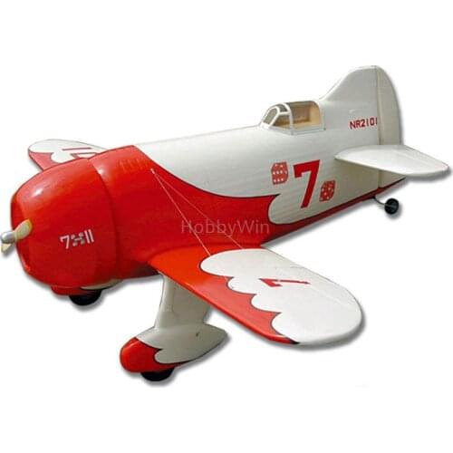 Gee Bee 1036mm ARF without electric part RC Model Airplane Sporter Fiberglass fuselage wood wings