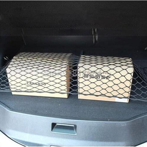For Toyota RAV4 2006-2012 Flexible High Quality Nylon Rope Interior Car Rear Cargo Trunk Storage Organizer Net Cover 1/2pcs/set