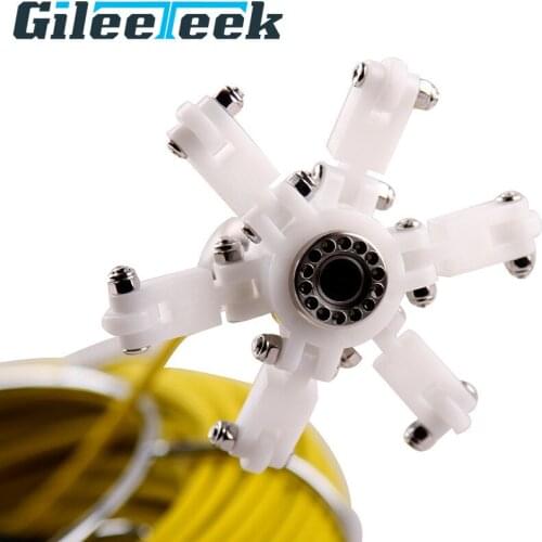 Battery powered Sewer inspection tool 7D1 20M Screen Drain Pipeline Endoscope Camera with Portable aluminum case