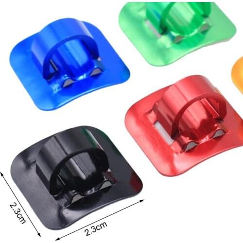 Brake Cable Buckle Reliable Anti-scratch Aluminium Alloy Bike Cable Clamp Tubing Fixing Seat for MTB Bike