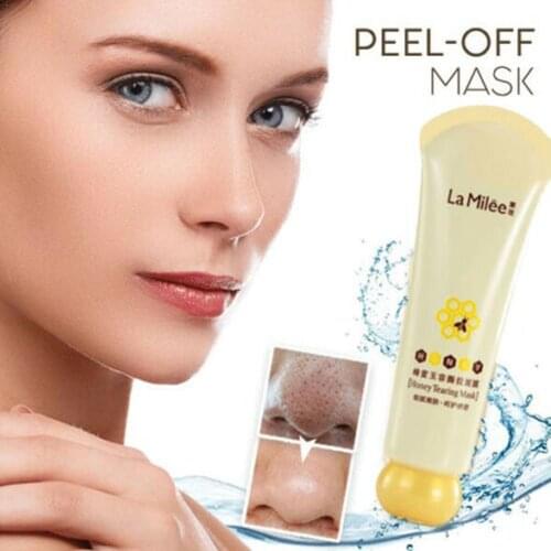 Honey Tearing Mask Peel Mask Oil Control Painless Remover Pores Shrink Dead Skin Mask Face Clean Remover Blackhead Peel Car S8V4