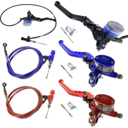 7/8\" 22mm Motorcycle Hydraulic Clutch Kit Lever Master Cylinder Knitting Oil Hose 125 ~ 250cc Dropshipping