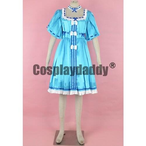Nekopara Catgirl Vanilla Blue Pajamas Dress Cosplay Costume F006