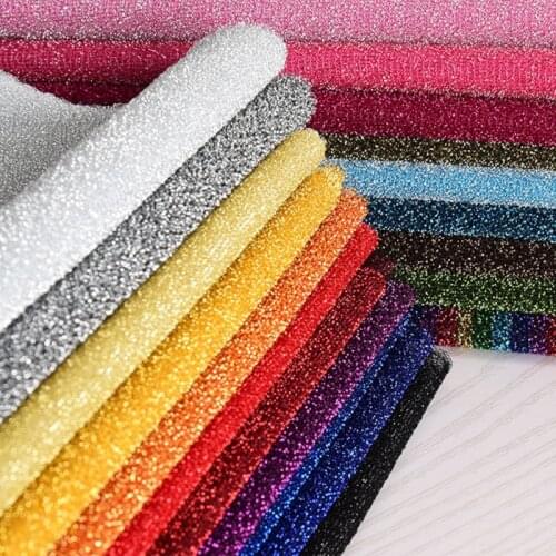 Stretch Shiny Metallic Lurex Fabric Glitter Mesh Gauze Fabric for Dress,Gowns,Costumes,Black,Silver,White,Gold,Blue by the meter