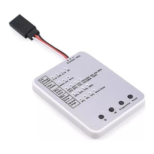 SURPASS HOBBY LED Programming Card25A/35A/45A/60A/80A/120A/150A Brushless ESC Electronic Speed Controller programme for RC Car