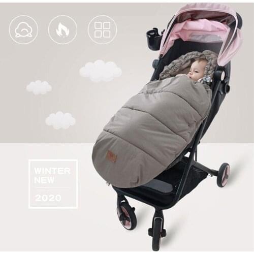 Universal Newborn Baby Stroller Sleeping Bag Footmuff Winter Warm Quilt Waterproof Snowproof Dustproof Trollery Sleeping Bag