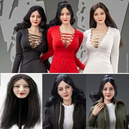 In stock VERYOOL 1/6 Scale Asian STAR Dilraba Head Sculpt Model VCL-1006 Fit 12" TBLeague phicen Action Figure Body